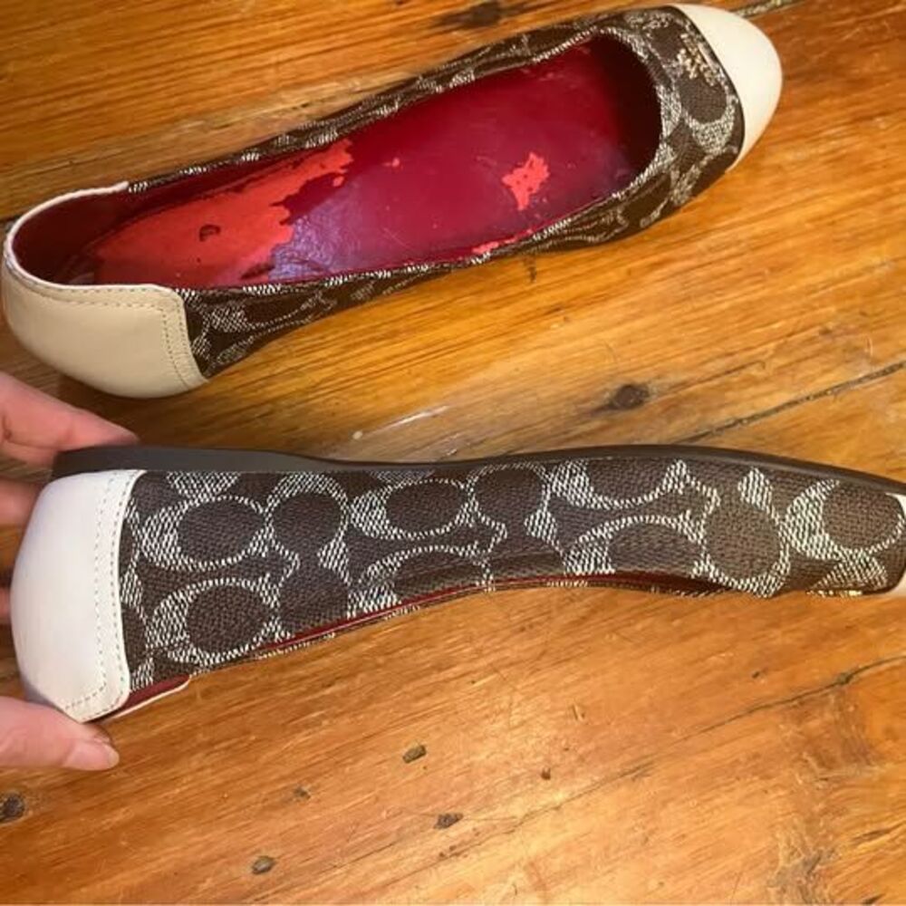 Coach Monogram Ballet Flats - Picture 7 of 9